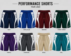 Pantalones Cortos Deportivos de Punto Azul Claro para Hombre con Cordón en la Cintura, Sólidos, Ecológicos, Transpirables, de Secado Rápido, de Tiro Medio, Casuales, para Gimnasio - Product Image 6