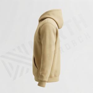 Sweat-shirts à capuche en coton de qualité supérieure, lavage à l'acide, confortables pour l'hiver, prix fabricant, couleur personnalisable - Product Image 3