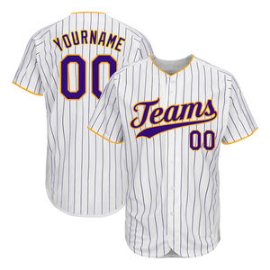 Fashion Wholesale Cheap Price Top Premium Quality Latest Fashion Men Baseball Jersey With Custom Printing Logo and Design - Product Image 6
