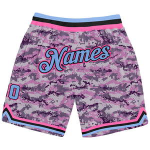 Fully Sublimated Camouflage Basketball Shorts Casual Sports Summer Outerwear Fashion Sublimated Basketball Mesh Shorts - Product Image 1
