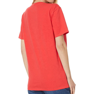 T-shirt quotidien pour femme en coton à manches courtes, haut décontracté respirant en tissu d'été, coupe ajustée, vêtement doux en coton pour femme - Product Image 5
