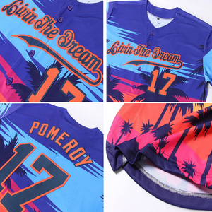 Men's Breathable Baseball Jersey Stripe <b>T</b> <b>Shirts</b> Plain Button Sports Blank Team Jersey Custom Design <b>Polyester</b> Sportswear - Product Image 5