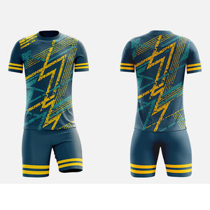 Uniforme de Fútbol para Hombre de Alta Calidad, 100% Poliéster, Secado Rápido y Transpirable, Ropa Deportiva, Color y Talla Personalizables - Product Image 1