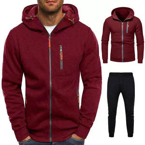 Conjunto Deportivo Informal Personalizable para Hombre, Más Vendido, 100% Algodón, Felpa, Ecológico, de Secado Rápido, Ligero y Transpirable - Product Image 2