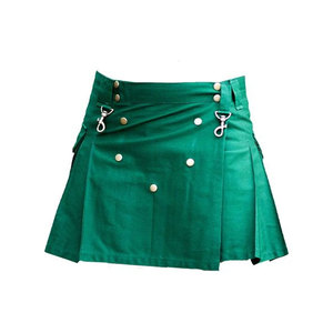 Kilt utilitaire écossais pour femmes de qualité supérieure avec faible MOQ, kilt utilitaire personnalisé de haute qualité pour femmes avec service OEM - Product Image 1