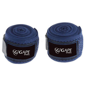 Vendas de Boxeo de Marca Privada Ajustables, Transpirables, Ecológicas con Cierre de Gancho y Bucle para Entrenamiento de Gimnasio, Fitness y Soporte en Combate - Product Image 1