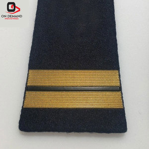 Insignias de Rango Uniformes Personalizadas de Alta Calidad, Servicio OEM, Directo de Fábrica, MOQ Bajo, Bordado Premium, Material Duradero - Product Image 6