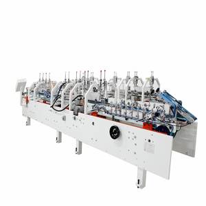 Carpeta automática Guler Machine Multifuncional Doble Pre-fold Folder Gluer Machine Tri-fold Gluer Machine - Product Image 1