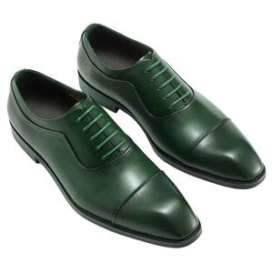 Chaussures Derby de Luxe pour Hommes de Marque OEM, en Cuir Véritable, Chaussures de Bureau et de Mariage, Chaussures Habillées de Luxe, Style Unique - Product Image 1