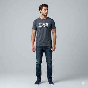 Nouveauté : T-shirt homme à manches courtes, tendance, nouvelle qualité, polyester et coton, avec livraison et expédition. - Product Image 6