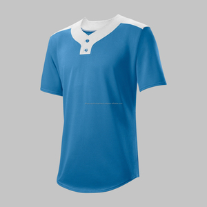 เสื้อเจอร์ซีย์เล่นเบสบอลทรงสลิมฟิตสำหรับผู้หญิงผู้ชายชุดกีฬาวอลเลย์บอลพิมพ์ลายซับลิเมชันตามสั่ง - Product Image 3