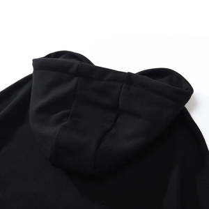 Sweat-shirt à capuche premium avec strass, logo personnalisé, strass diamant, marque privée, coupe oversize, manches longues en tissu intégral - Product Image 3