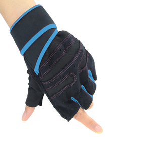 Custom Logo Workout Gym <b>Gloves</b> Weight Lifting <b>Gloves</b> Anti Slip Breathable Fitness <b>Gloves</b> with Adjustable Wrist Support - Product Image 3
