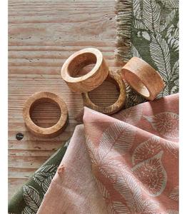 Custom Durable Engraved Wooden <b>Napkin</b> Rings Table Decor Monogram Initial <b>Wedding</b> Party Dining Accessory Vietchoice Hans Nguyen - Product Image 1