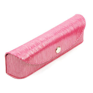 Étui à lunettes en cuir PU souple et simple avec rabat - Product Image 6