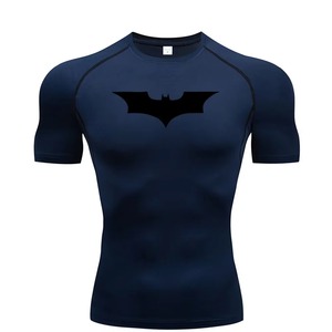Camiseta de Compresión Sublimada Personalizada para Hombre y Mujer, Manga Corta, para MMA, BJJ, Surf, Gimnasio, Fitness, Secado Rápido, Ropa Deportiva - Product Image 5