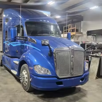 Tracteur routier diesel haute puissance 6x4 avec cabine couchette pour le transport de conteneurs portuaires, véhicule de transport lourd diesel