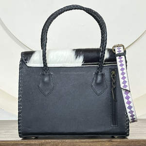 Sac fourre-tout vintage de luxe haut de gamme en cuir de vachette véritable à motif damier, nouvelle collection 2026 – Sacs à main élégants pour femmes, portés épaule et croisé - Product Image 5