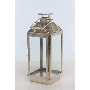 Tarro de vela de metal de calidad superior con diseño de grabado para la decoración del hogar para la temporada de Navidad Soporte de linterna de precio bajo - Product Image 1