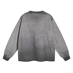 Sudadera con Capucha de Forro Polar para Hombre, Estilo Casual Urbano, Corte Holgado, Moda Urbana, Venta al por Mayor OEM, Ropa de Invierno - Product Image 1