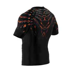 T-shirt Athlétique Confort Supérieur pour Yoga et Pilates avec Impression par Sublimation Douce au Toucher et Protection Anti-UV - Product Image 3