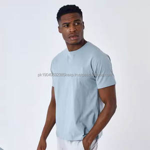 T-shirt tendance personnalisé pour hommes, nouvelle arrivée, vente en gros, vêtements de rue, mode, gym, fitness, logo personnalisé, vente en gros - Product Image 3