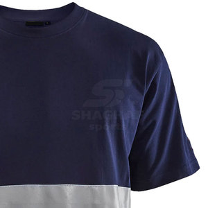 Camisetas de seguridad duraderas de alta visibilidad diseñadas para uso industrial, construcción y trabajo al aire libre. - Product Image 5