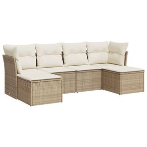 Conjunto de Sofás Beige para Jardín, Muebles de Patio - Product Image 2