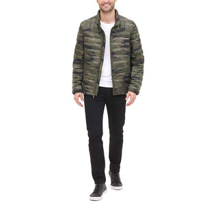 OEM Winter Streetwear High Quality Designer Puffer Jacket Custom Print Pattern Windproof <b>Warm</b> Puffer Jacket Men - Product Image 2