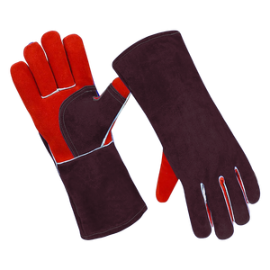 Heavy Duty Welding <b>Gloves</b> Double <b>Oven</b> Heat & Tear Resistant Safety <b>Gloves</b> For Work Protective - Product Image 4