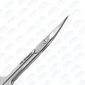 Ciseaux à cuticules professionnels en acier inoxydable à pointe courbée – Prix de gros - Product Image 4