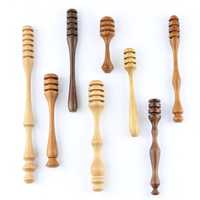 Husillo Decorativo de Madera Hecho a Mano, Diseño Rústico de Madera Natural, Artesanía Duradera para Decoración del Hogar