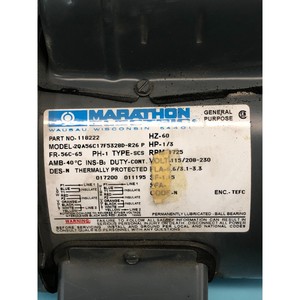 MARATHON ELECTRIC 2QA56C17F5328D-R26 P 118222 - Equipo y Piezas de Semiconductores de Confianza de Marca Global - Product Image 4