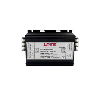 24V PoE RJ45 Ethernet Surge Protector 100Mbps Inline LAN Lightning Protection Network Data <b>Line</b> Module Device Box - Product Image 4