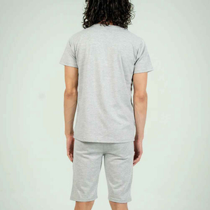 Ensemble 2 pièces personnalisé pour homme, été, respirant, t-shirt à manches courtes et short, survêtement streetwear, ensemble coordonné de sportswear OEM - Product Image 3