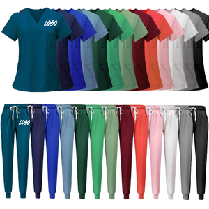 Nouveaux ensembles de blouses médicales unisexes à séchage rapide, empilables, grandes tailles, tenues de travail pour médecins et infirmières, en tissu tissé - Product Image 6