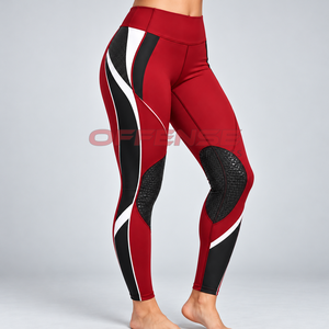 Pantalones de montar a la moda para mujer con tela elástica cómoda, diseño práctico en la cintura y acabado suave para entrenamiento. - Product Image 1