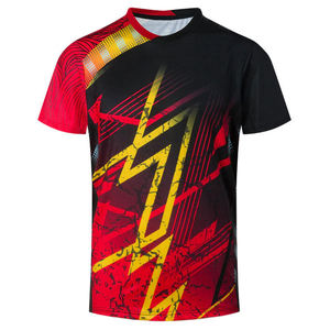 Chemises respirantes en sublimation pour hommes et femmes, vêtements de sport légers, vente en gros - Product Image 3