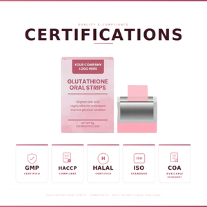 Fabricant de compléments alimentaires OEM ODM, bandes orales de glutathion en marque privée - Product Image 3