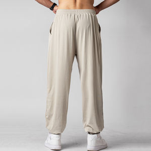 Pantalones Deportivos de Moda al Por Mayor OEM, Todos los Colores, Pantalones Deportivos Lisos Personalizados, Pantalones para Correr con Estampado, Pantalones Deportivos Lisos de Felpa para Hombre - Product Image 4