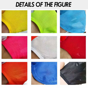 Custom Front Soccer <b>Bibs</b> Reversible Adult Mesh Sports Vest Quick Dry Breathable for Basketball Football <b>Training</b> Custom Name - Product Image 4