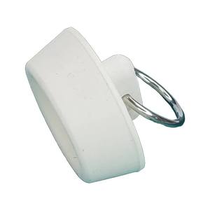 Bouchon d'étanchéité flexible en silicone contemporain pour évier de cuisine, pour trou de drainage de lavabo, 1/8 de pouce - Product Image 2