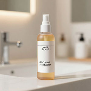 Crème hydratante légère pour le visage, contrôle du sébum, marque privée, pour peaux grasses - Product Image 6