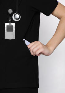 Conjunto de Uniformes Médicos de Secado Rápido, Unisex, Poliéster y Spandex, para Verano, Servicio Personalizado OEM - Product Image 3