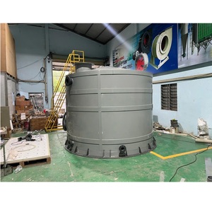 Equipo de Almacenamiento de Productos Químicos, Tanques de Almacenamiento de PVC Gris, Recipientes a Presión, PVC Gris de Alta Calidad, Plástico para Productos Químicos, Agua, Aceite, Combustible, Vietnam - Product Image 2
