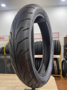 ยางนอกมอเตอร์ไซค์ KUMA K305 คุณภาพสูง ผลิตในเวียดนาม ขนาด 110/80-17 140/70-17 ยางธรรมชาติ 4PR/6PR/8PR สีดำ - Product Image 2