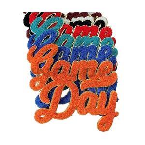 Oem Chenille <b>Patch</b> Custom Embroidered Varsity Badge Iron On <b>Patch</b> for Clothing <b>Jackets</b> Hoodies and Bags - Product Image 2
