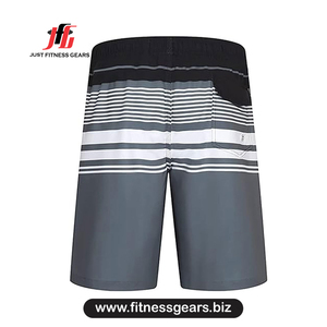 Shorts Bermuda en Coton Bleu Clair pour Homme, Taille Mi-Haute avec Cordon de Serrage, Décontractés, Tricotés, Respirants, Couleur Unie - Product Image 2