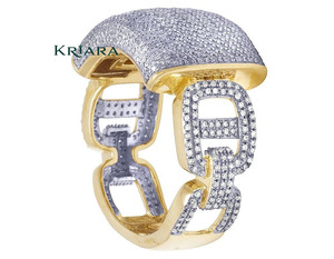 Bague en diamant pour homme, plaqué argent 925, diamants de laboratoire de luxe taille brillant ronde, unisexe, pour usage quotidien - Product Image 2