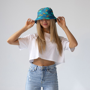 Chapeau Bob Unisexe Adulte Twillsports RY-4735 en Jean Délavé de Haute Qualité, Personnalisable, Vente en Gros, en Coton, Style Pêcheur, Usage Quotidien - Product Image 2